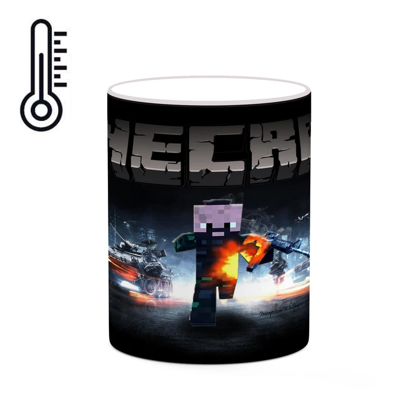 ماگ حرارتی کاکتی طرح ماینکرافت minecraft مدل mgh41403