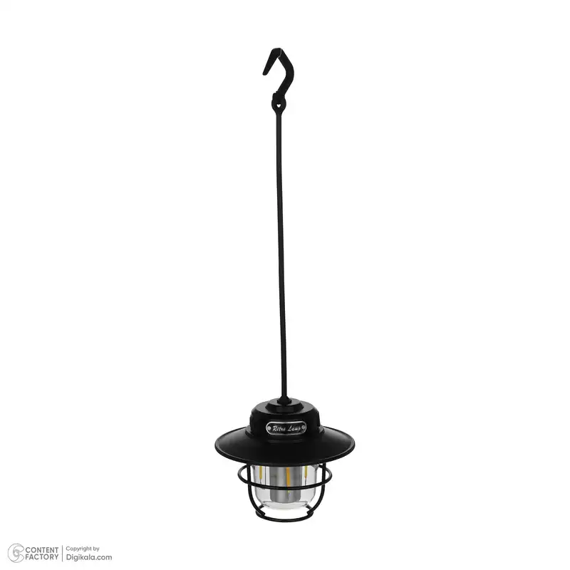 چراغ آویز چادر ریترو لامپ مدل km3012