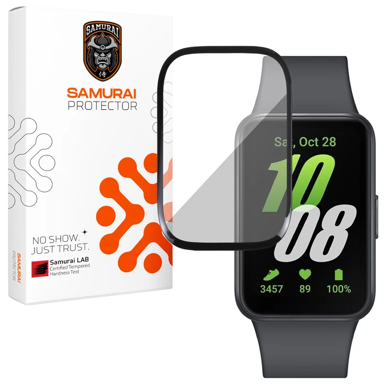 محافظ صفحه نمایش سامورایی مدل Pama مناسب برای ساعت هوشمند سامسونگ Galaxy Watch Fit 3