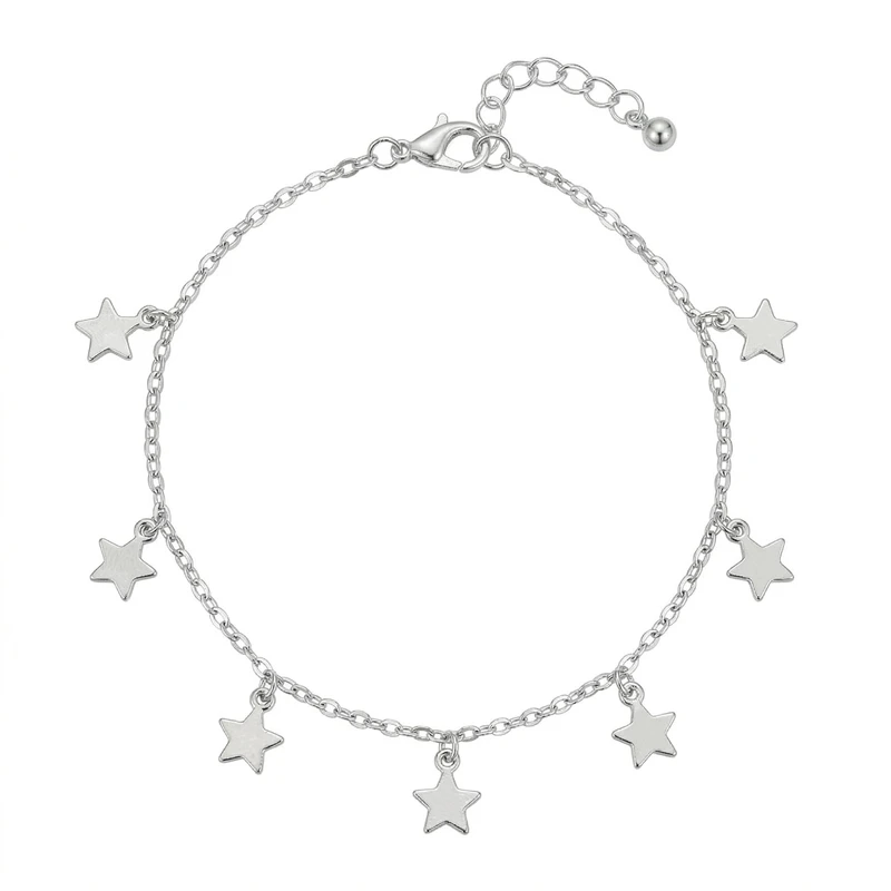 پابند زنانه مدل ستاره آویز