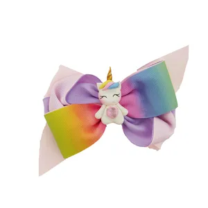 گیره مو دخترانه مدل یونیکورن تکشاخ کد U06