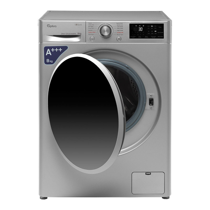 ماشین لباسشویی جی پلاس مدل  GWM-L870S ظرفیت 8 کیلوگرم