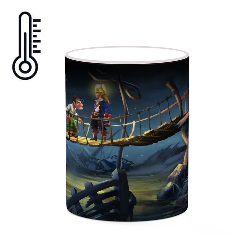 ماگ حرارتی کاکتی مدل بازی Monkey Island 2ː LeChuck's Revenge کد mgh29594