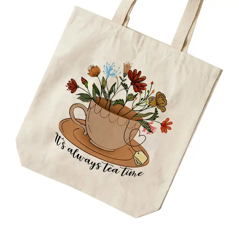 ساک خرید ترمه طراحان ایده مدل چای معطر کد cfp1607 - L