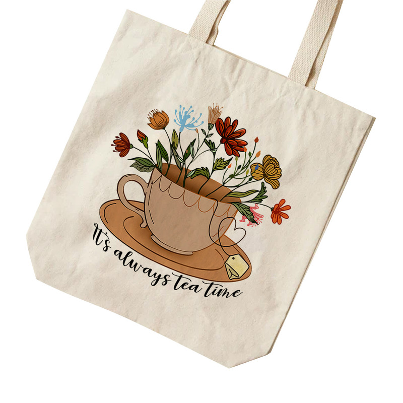 ساک خرید ترمه طراحان ایده مدل چای معطر کد cfp1607 - L