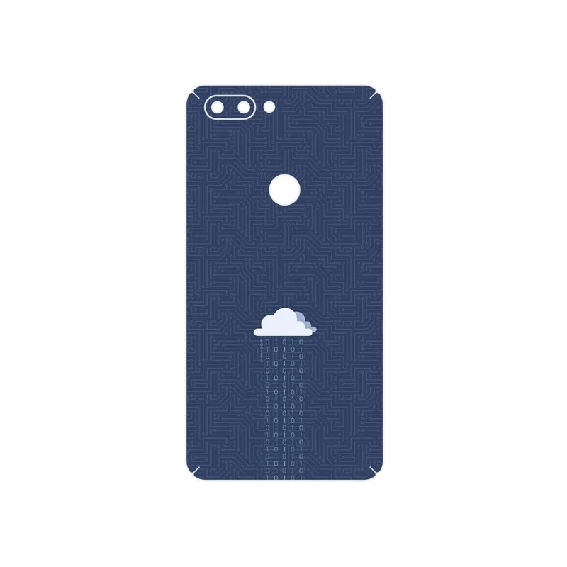 برچسب پوششی ماهوت مدل Minimal Data Cloud مناسب برای گوشی موبایل تکنو Phantom 8