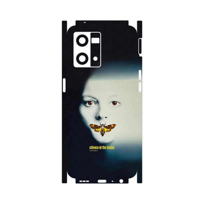 برچسب پوششی ماهوت مدل Silence of the Lambs-FullSkin مناسب برای گوشی موبایل اپو Reno 8 4G
