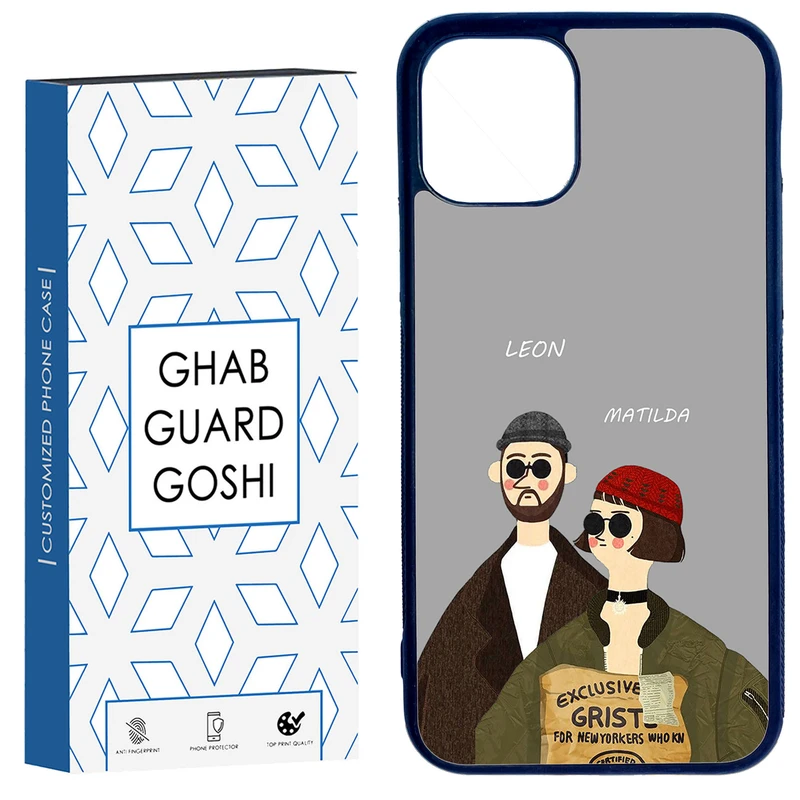 کاور قاب گارد گوشی طرح لئون و ماتیلدا کد TPU-095 مناسب برای گوشی موبایل اپل Iphone 11 PRO