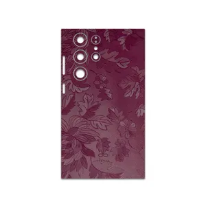 MAHOOT Red-Wildflower Cover Sticker for Samsung Galaxy S23 Ultra