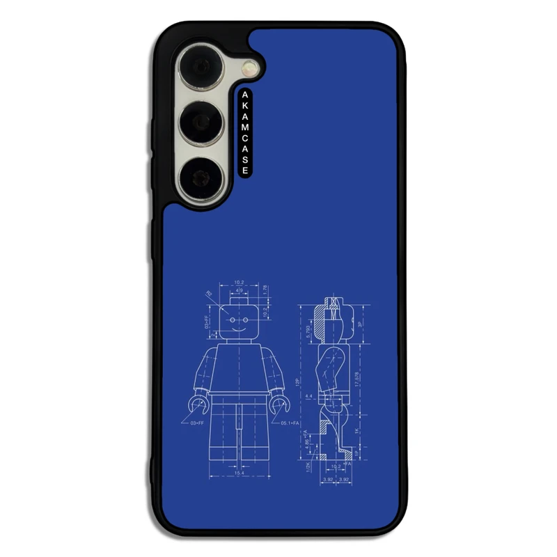 کاور آکام مدل AMC-WSGS23-LEGO-32 مناسب برای گوشی موبایل سامسونگ Galaxy S23