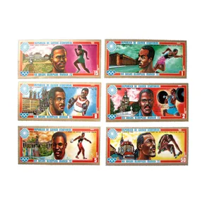 تمبر یادگاری مدل المپیک ورزشی کد DS2406 مجموعه 6 عددی