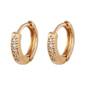 گوشواره زنانه ژوپینگ مدل حلقه ای کد AAC990