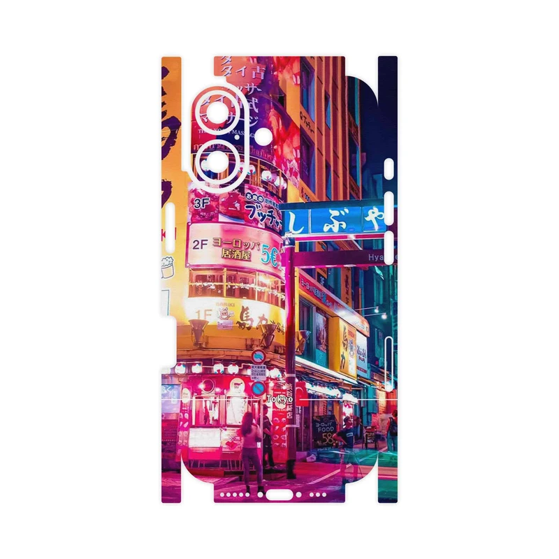 برچسب پوششی ماهوت مدل Tokyo City-FullSkin مناسب برای گوشی موبایل اپل iPhone 16