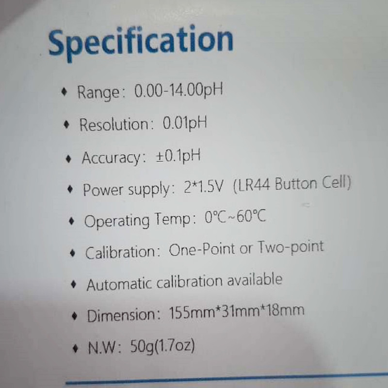 دستگاه پی اچ متر دیجیتال مدل P1