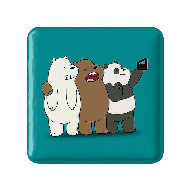 مگنت خندالو مدل انیمیشن سه خرس کله پوک کد 27638