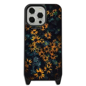 AKAM AMCWLA15PROMAX-LEAVES9 Cover For Apple iPhone 15 Pro Max