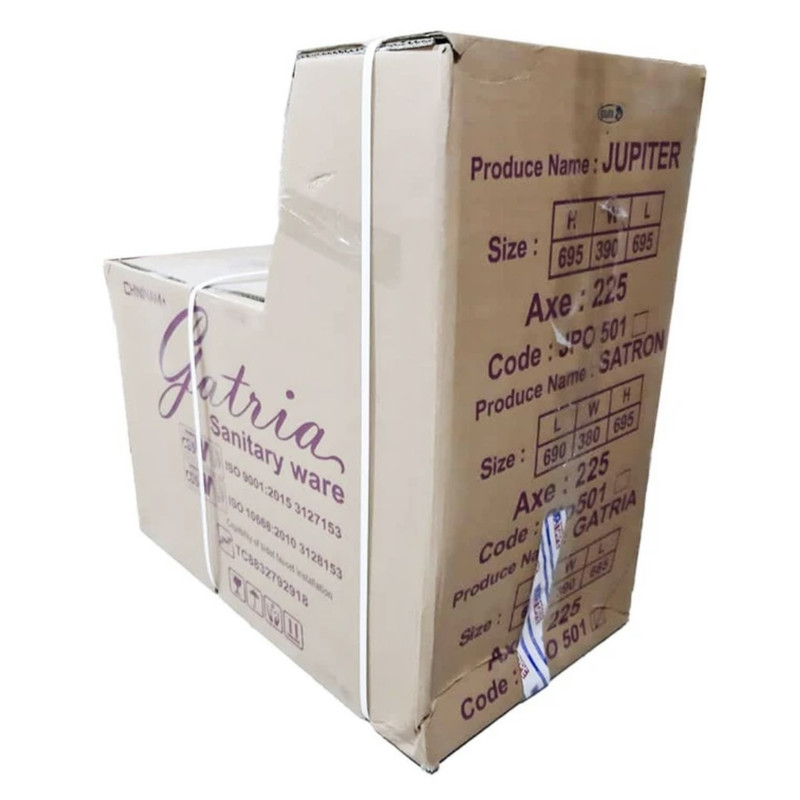 توالت فرنگی دو زمانه گاتریا مدل 004