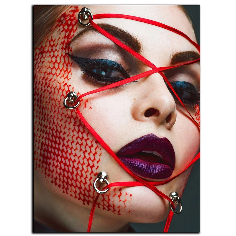 تابلو شاسی بکلیت طرح عکاسی هنری چهره مدل SH-7322