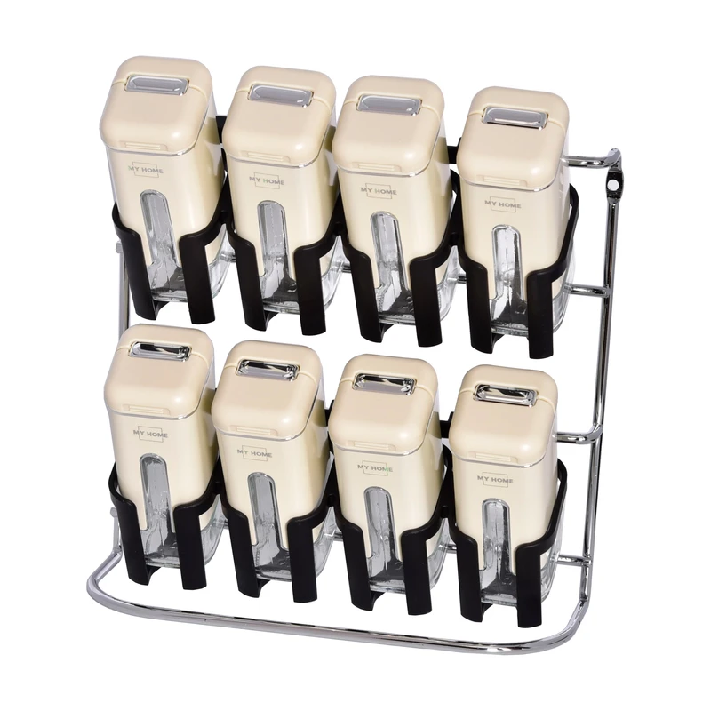 ست جا ادویه 8 پارچه مای هوم کد 500 به همراه استند