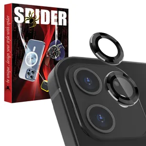 Spider Metal Ring Camera Lens Protector For Apple iPhone 12 / 12 Mini