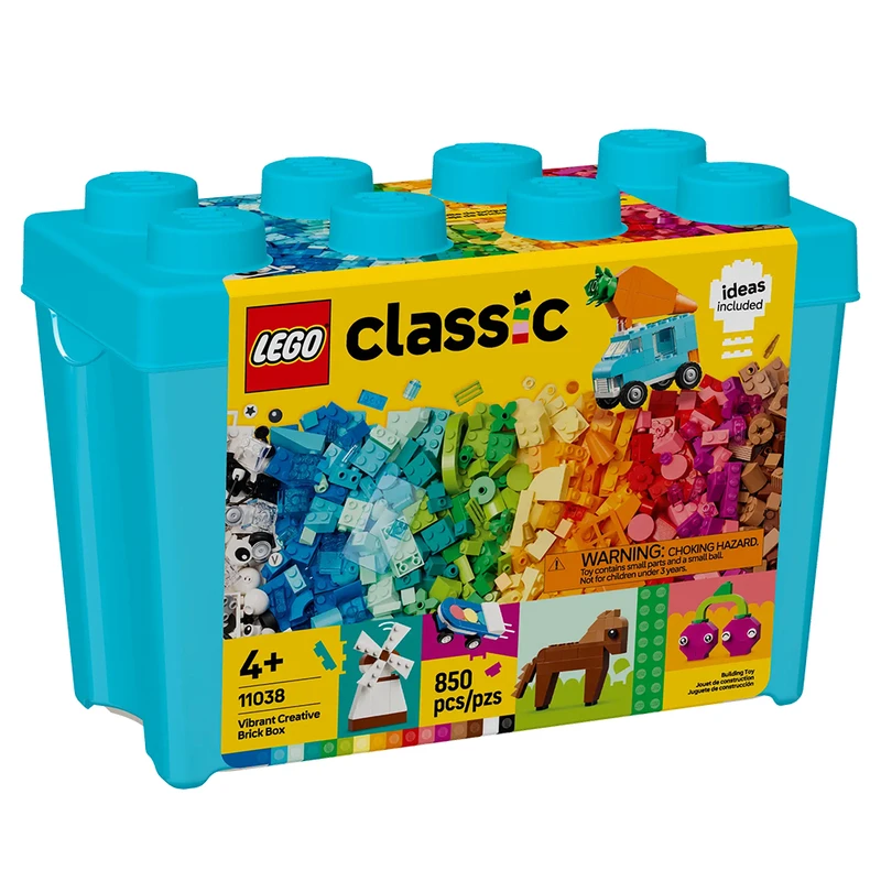 لگو سری کلاسیک مدل جعبه آجری خلاقانه پر جنب و جوش کد 11038