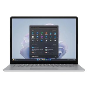 لپ‌تاپ مایکروسافت مدل Surface Laptop 5 با پردازنده Core i7-1255U، رم LPDDR5X 8GB، حافظه SSD با ظرفیت 256GB، نمایشگر لمسی 15 اینچPixselSense با وضوح Full HD، دارای نور پس‌زمینه کیبورد