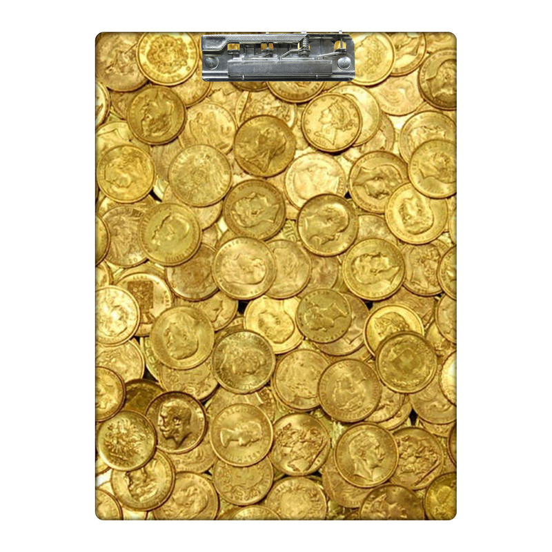 تخته شاسی طرح سکه طلا کد 2594086 سایز A4