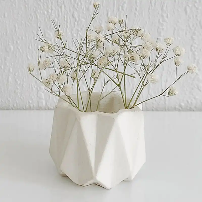 گلدان بتنی مدل مینیمال