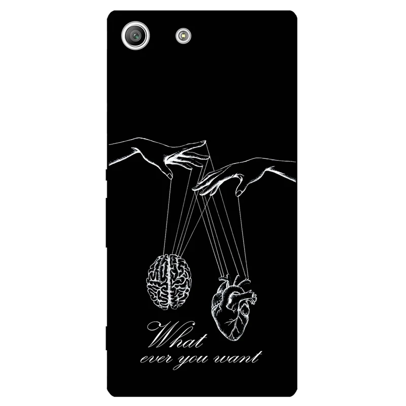 کاور مگافون طرح فکر و احساس مدل 1899 مناسب برای گوشی موبایل سونی Xperia M5 