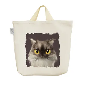 ساک خرید خندالو مدل گربه کد 2855