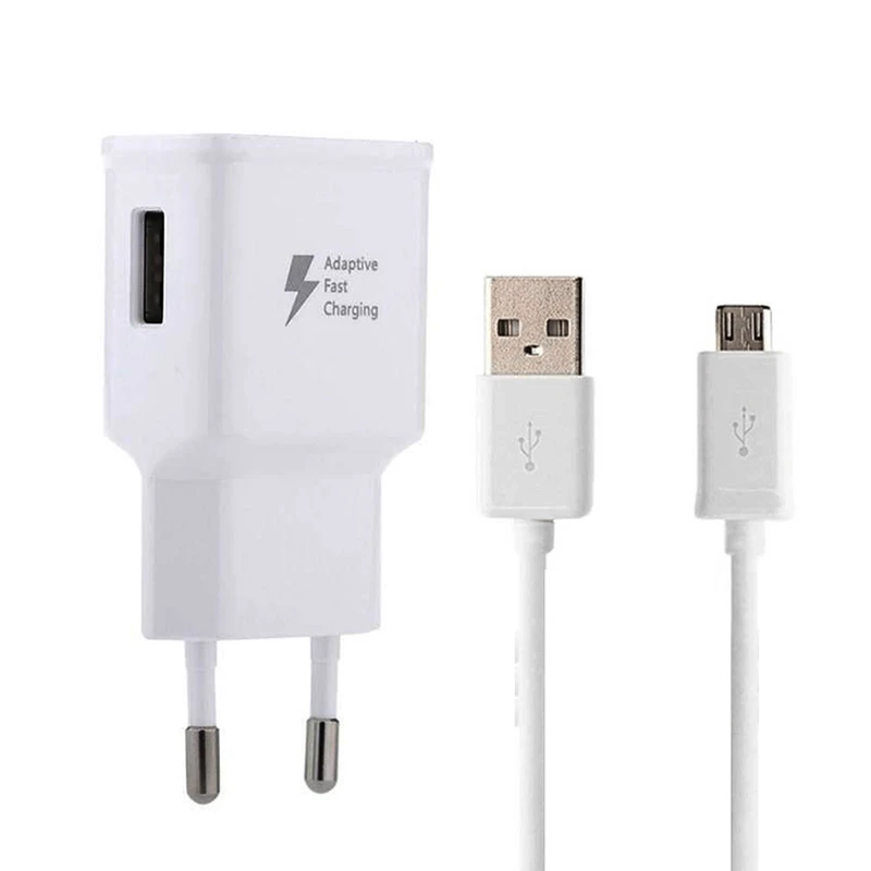 شارژر دیواری مدل EP-TA20EWE به همراه کابل تبدیل microUSB