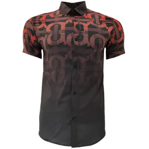 پیراهن آستین کوتاه مردانه مدل هاوایی 01