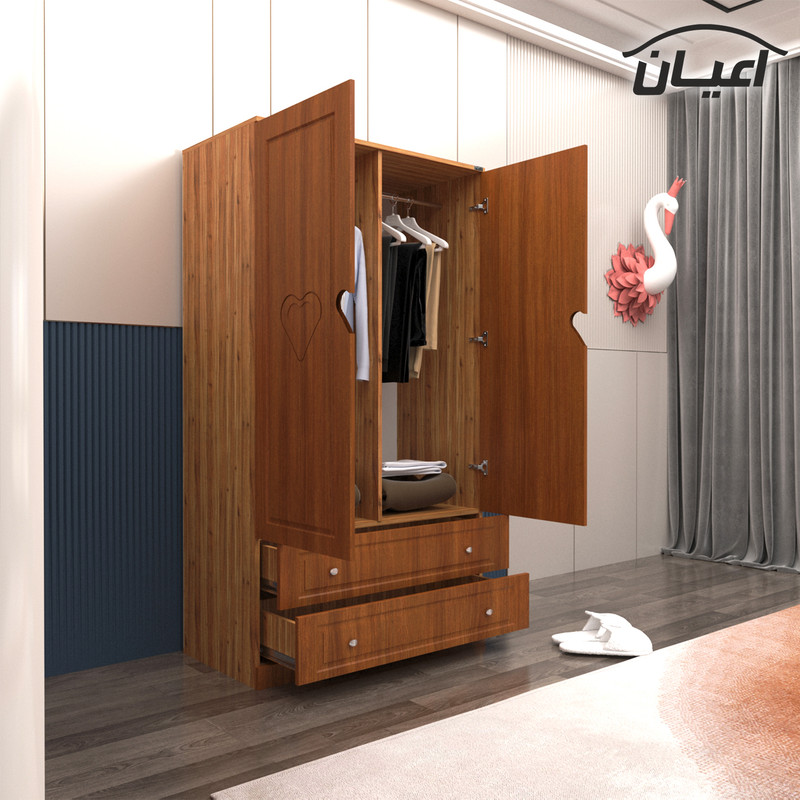 سرویس خواب یک نفره اعیان مدل FH474 طرح فانتزی سایز 90x200 سانتی متر مجموعه 4 عددی