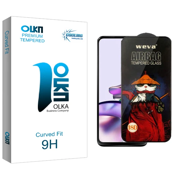 محافظ صفحه نمایش کولینگ مدل Olka Airbag مناسب برای گوشی موبایل موتورولا Moto G13