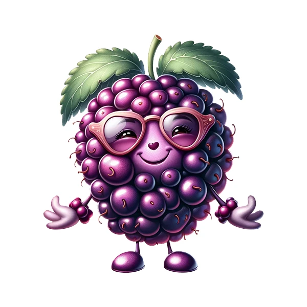  استیکر پارچه و لباس پاد آفرین طرح کارتونی شاه توت کد 4013