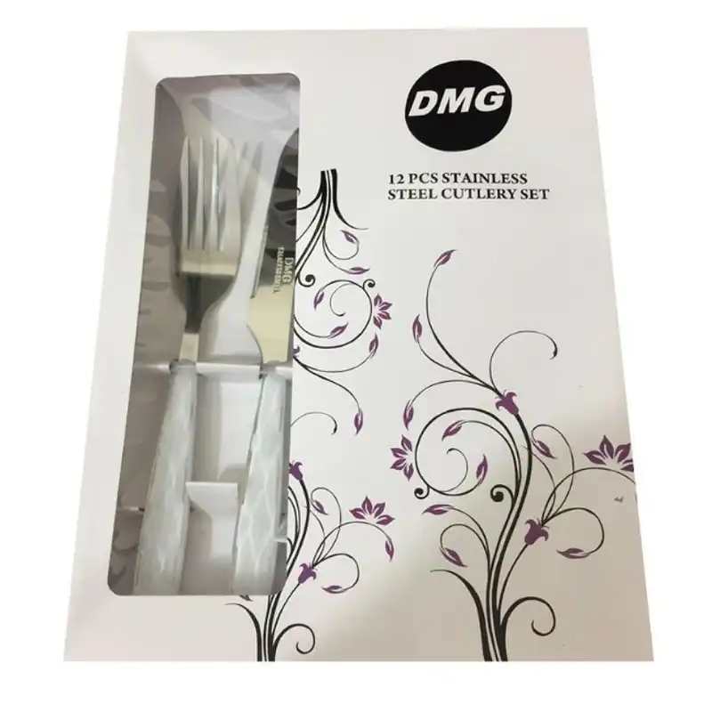 ست کارد و چنگال میوه خوری 12 پارچه دی ام جی کد 1144