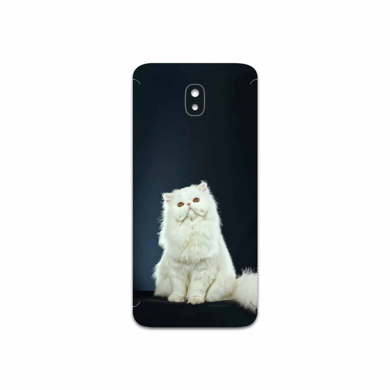 برچسب پوششی ماهوت مدل Persian cat مناسب برای گوشی موبایل سامسونگ Galaxy J7 Pro