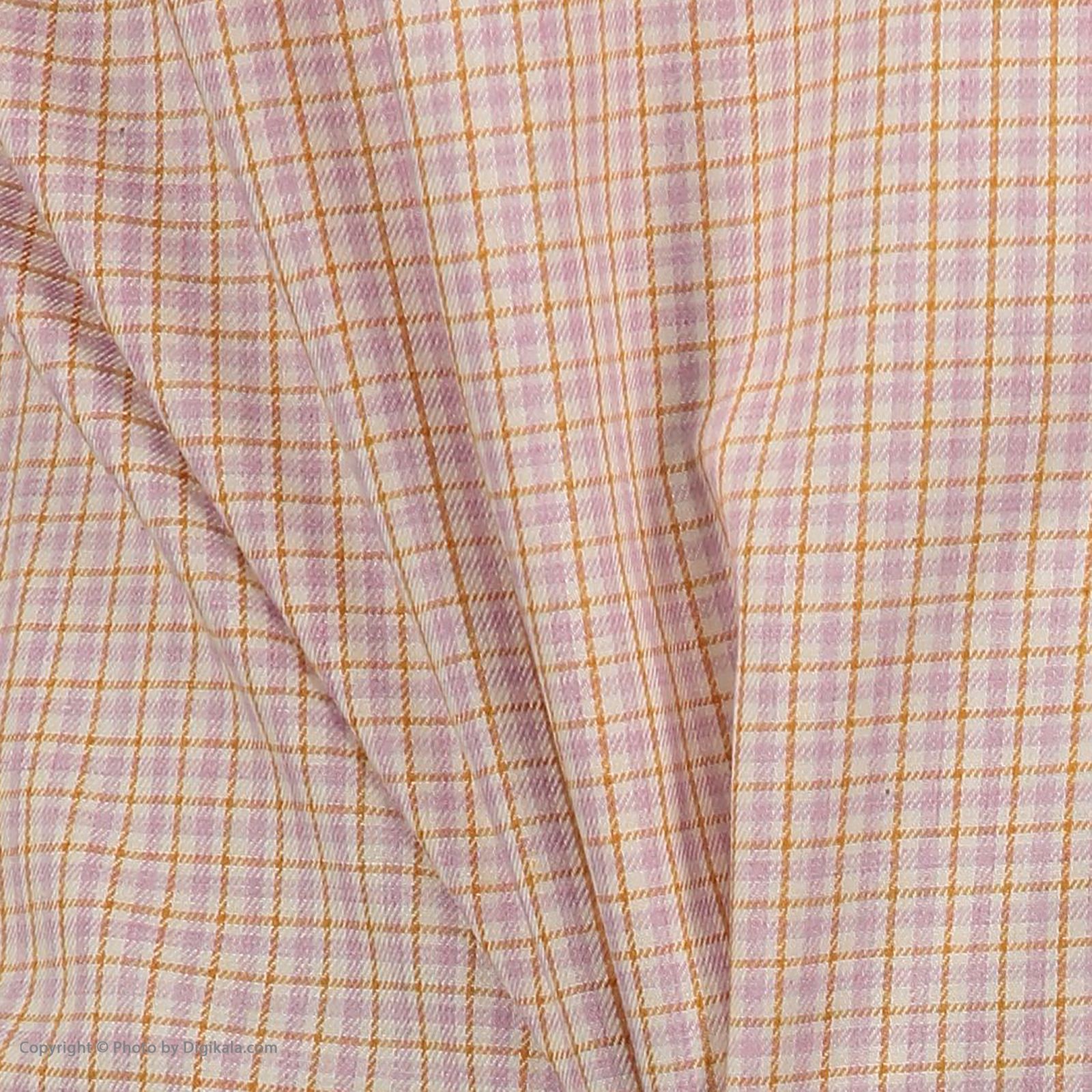 پیراهن آستین کوتاه مردانه کیکی رایکی مدل MBB20169-302 -  - 5