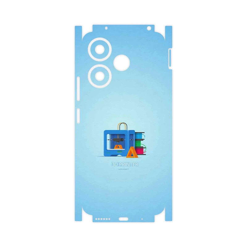 برچسب پوششی ماهوت مدل 3D Printer-FullSkin مناسب برای گوشی موبایل شیائومی Redmi 13