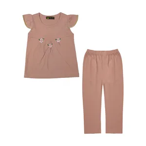 ست بلوز و شلوار دخترانه خرس کوچولو مدل 2011302-63