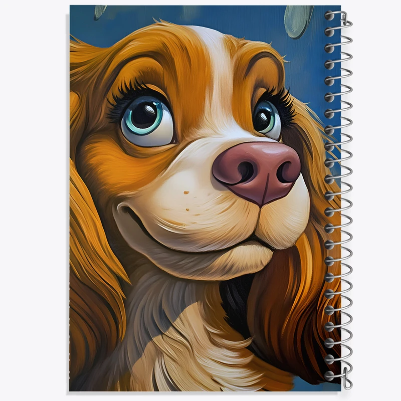 دفتر لیست خرید 50 برگ خندالو طرح سگ بامزه کد F6956