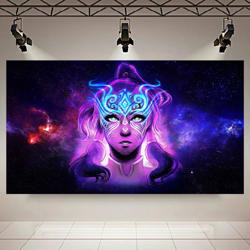 پوستر طرح کهکشان و ستارگان مدل آواتر کورا کد AR11900