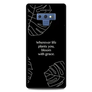 AKAM AMC-WSGN9-QOUTES8 Cover For Samsung Galaxy Note 9