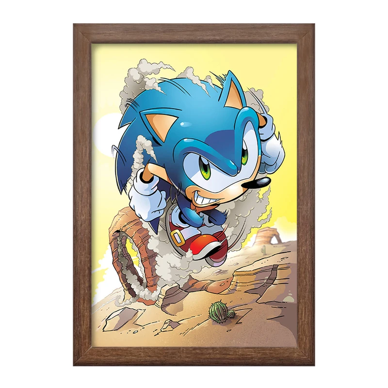 تابلو خندالو طرح سونیک (Sonic) کد F2206