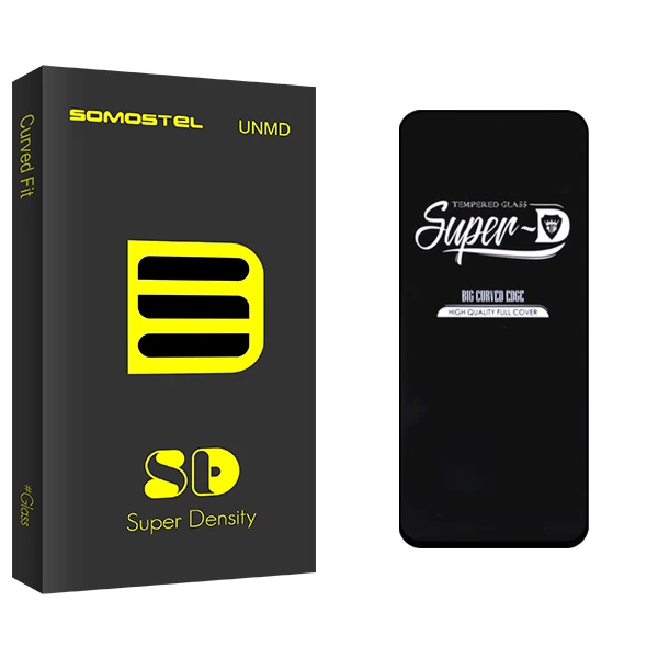 محافظ صفحه نمایش سوماستل مدل SD GlassSuper D مناسب برای گوشی موبایل شیائومی Note 9pro