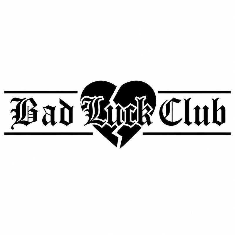 برچسب بدنه خودرو سولگی طرح Bad Luck Club کد M414