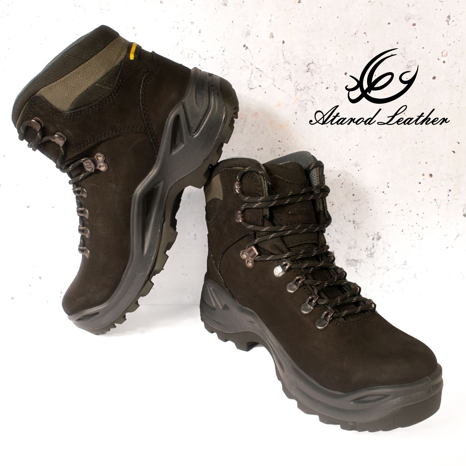 کفش کوهنوردی چرم عطارد مدل چرم طبیعی کد SHK05 -  - 8