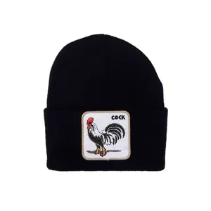 کلاه بافتنی مدل خروس کد 04