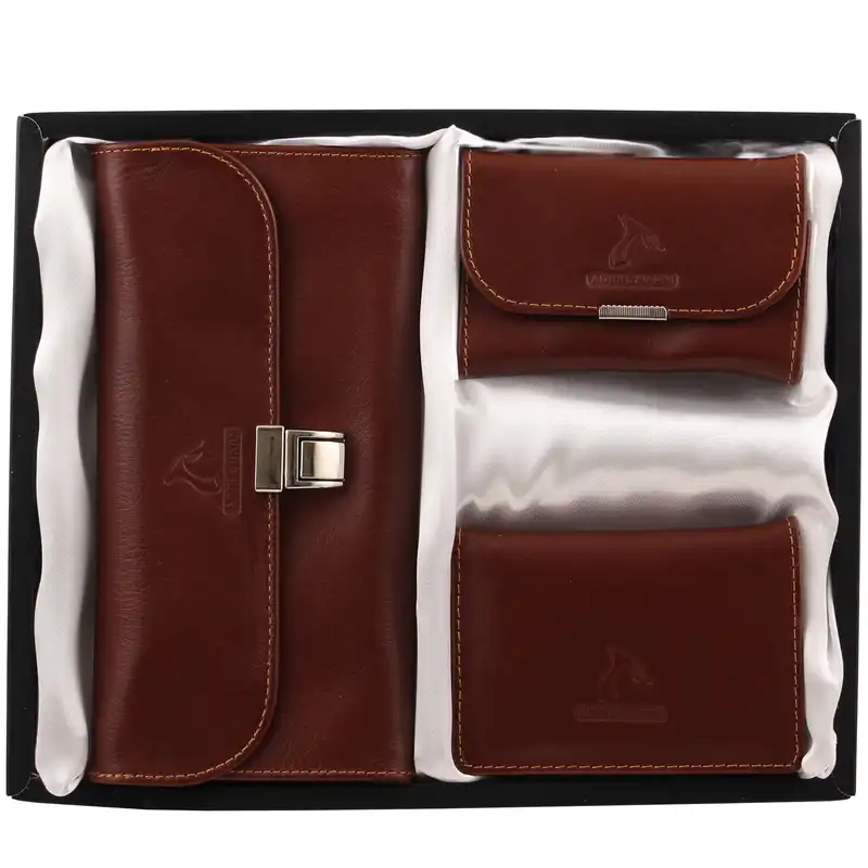 ست هدیه زنانه چرم بارز مدل DS47.nw