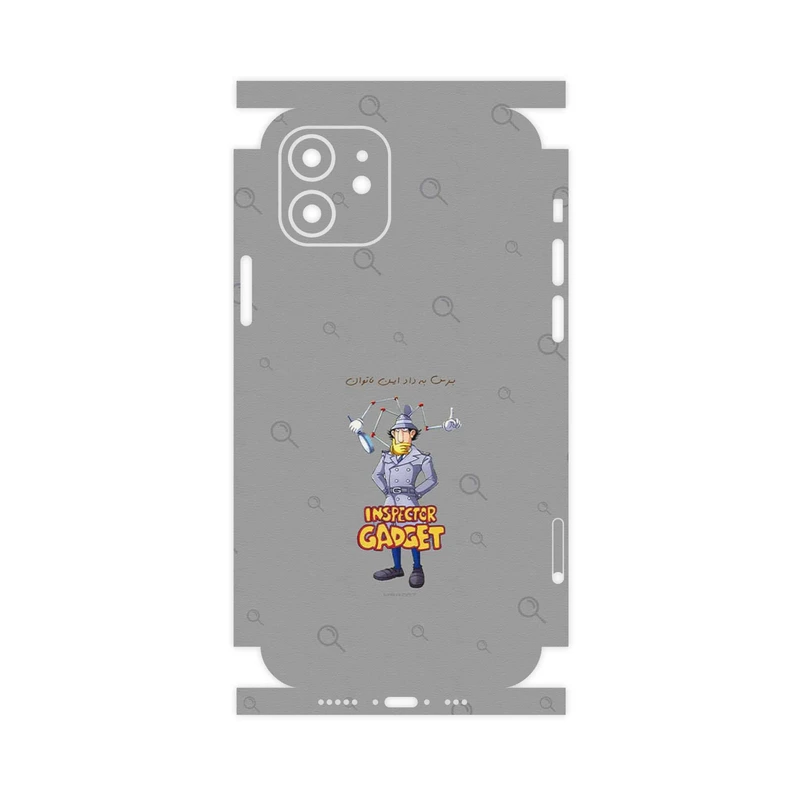 برچسب پوششی ماهوت مدل Inspector Gadget-FullSkin مناسب برای گوشی موبایل اپل iPhone 12